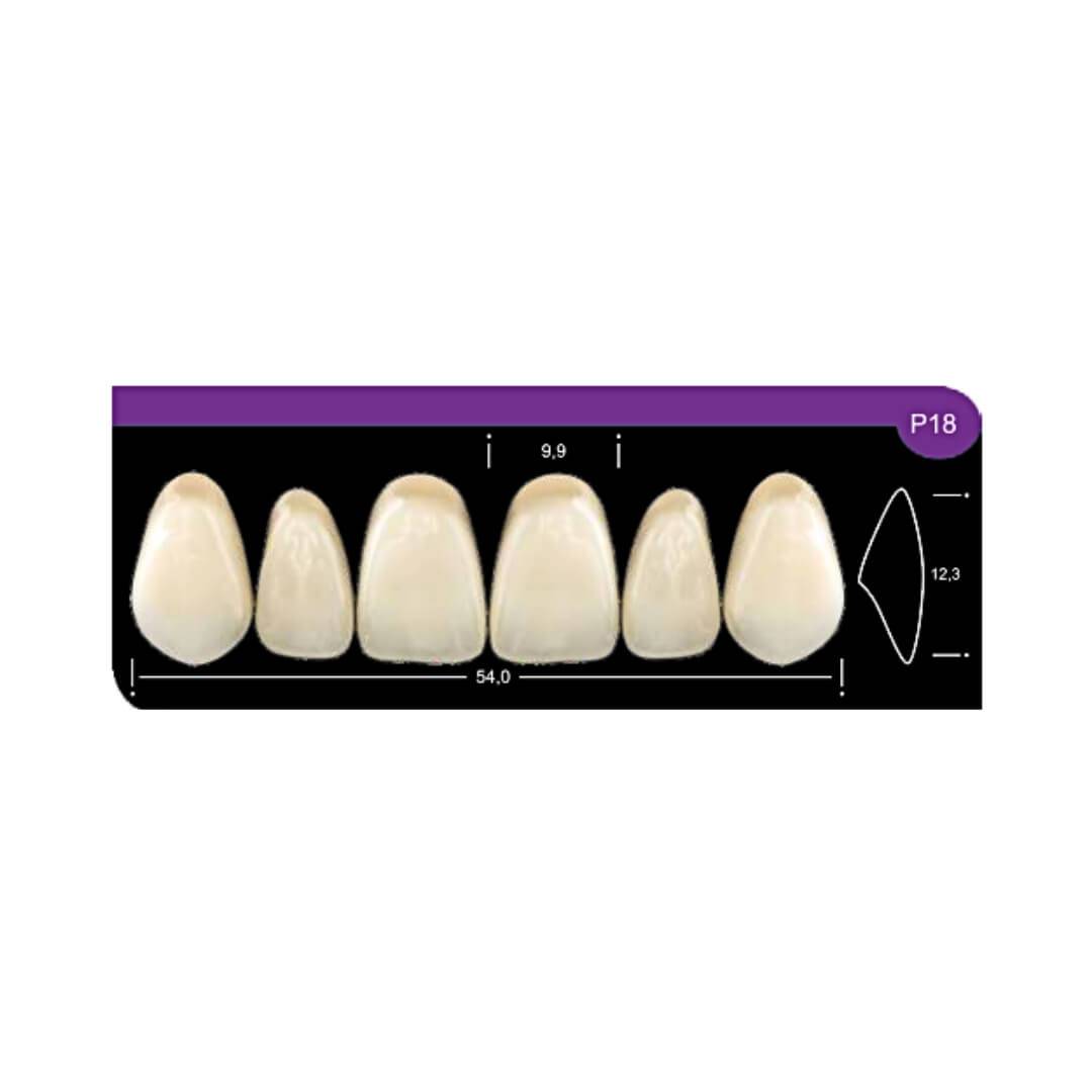 Dente Platinum Tri 03 Camadas Anterior P18 Superior-Imodonto - Dental Access