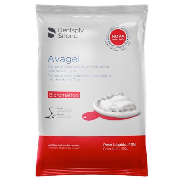 Alginato para Impressões com ClorexidIna Tipo II Avagel 410g - Dentsply - Dental Access