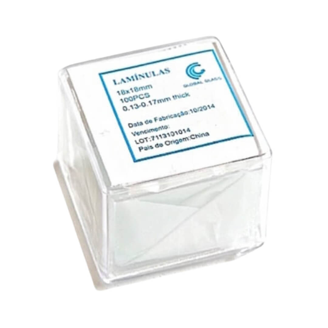 Lamínula de Vidro para Microscopia 100 UN - Global - Dental Access