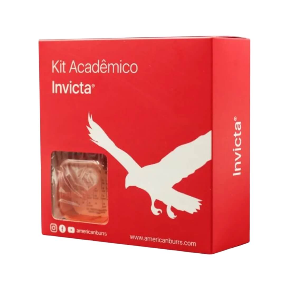 Kit Invicta Prótese Fixa Unifeso RJ - American Burrs - Dental Access