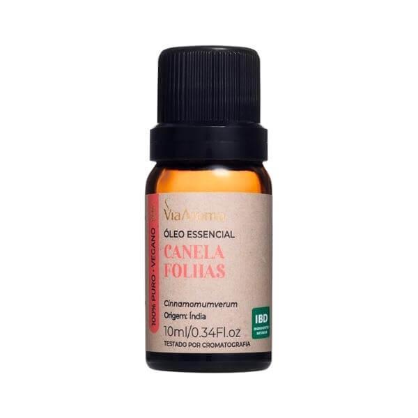 Óleo Essencial Canela Folhas 10ml - Via Aroma