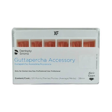 Guttapercha Acessória 28mm com 120 Unidades XF - Dentsply