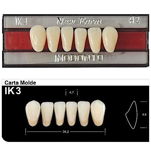 Dente New Form Anterior IK3 Inferior - Imodonto