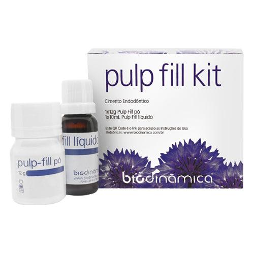 Pulp Fill Kit Cimento Endodôntico Liquido/Pó - Biodinâmica