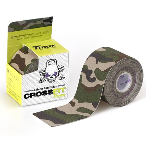 Fita de Kinesio TMAX (5m x 5cm) CrossFit Camuflada - Controller - Dental Access