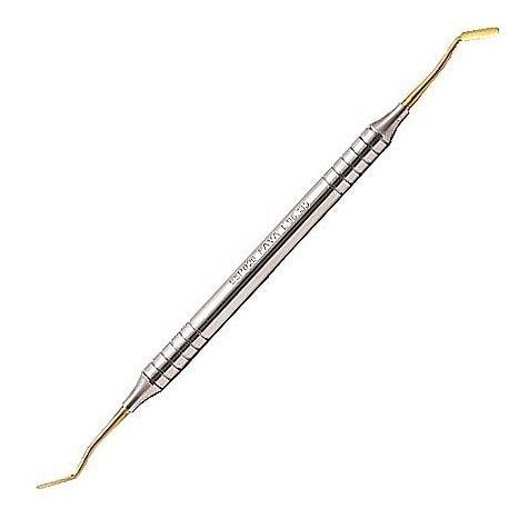 Espátula Titânio Dupla - Fava - Dental Access