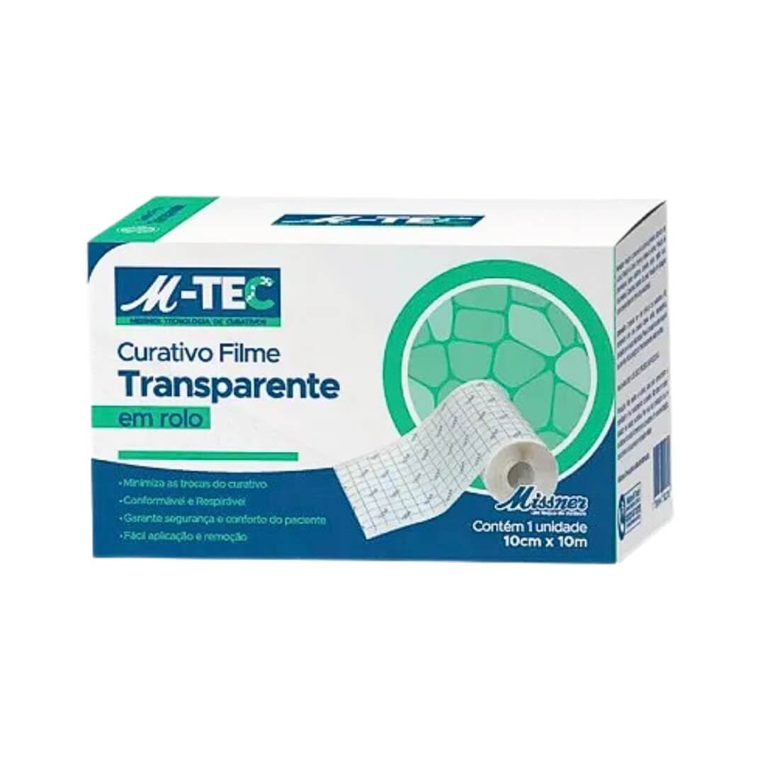 Curativo Filme Transparente em Rolo 10cmx10m - Missner - Dental Access