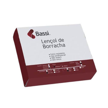 Lençol de Borracha Bassi 26 Uni - Easy