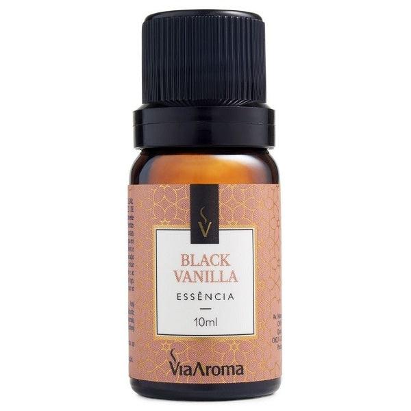 Essência de Black Vanilla 10ML - Via Aroma