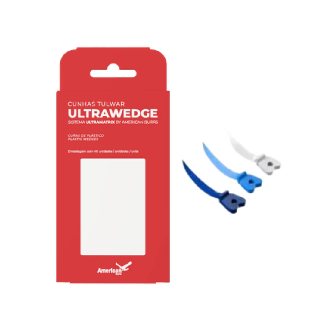 Kit Cunhas Plásticas Ultrawedge Tulwar - American Burrs - Dental Access
