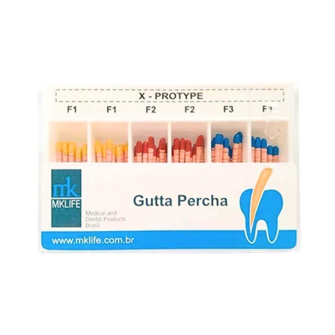 Cone de Gutta Percha Pro-T com 60 unidades - Mk Life - Dental Access