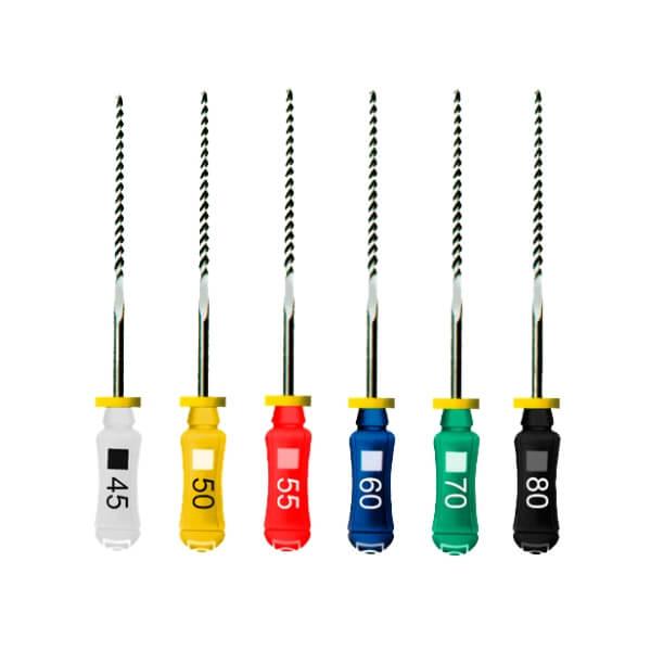 Lima Hedstroem Maillefer Estéril 25mm Caixa Sortida 6 UN - Dentsply - Dental Access