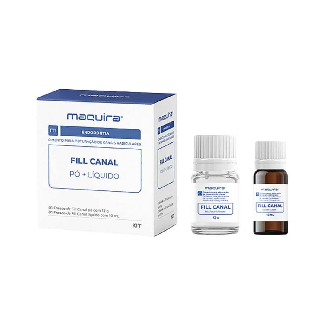FillCanal Cimento Endodôntico Kit Pó + Líquido - Maquira - Dental Access