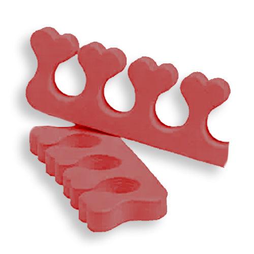 Separador de Dedos Formato de Coração 12 Pares E.V.A. - Evamax - Dental Access