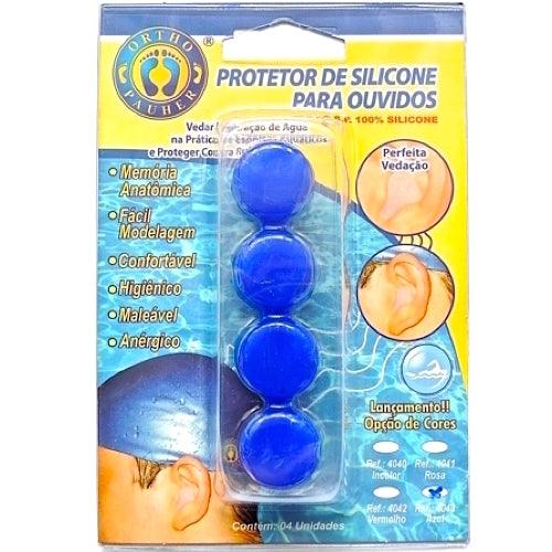 Protetor De Silicone Para Ouvidos 4 Unidades Tam U - Ortho Pauher