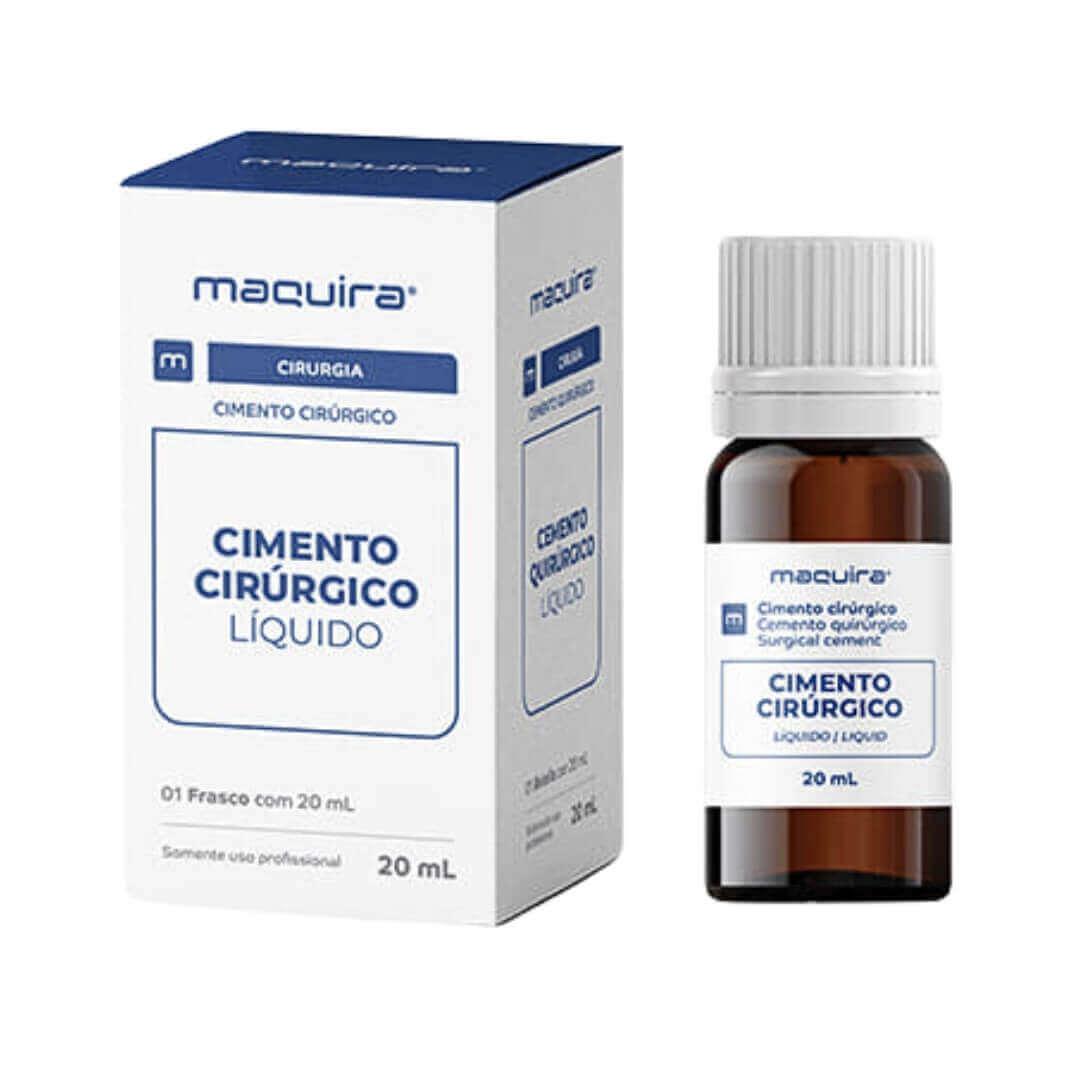 Cimento Cirúrgico com Eugenol Líquido 20ml  - Maquira