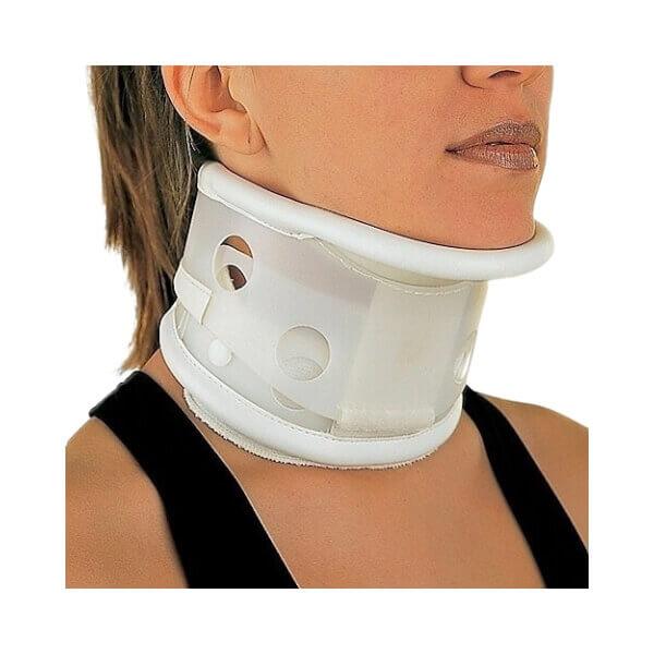 Colar Cervical Com Apoio Mentoniano Branco - Mercur - Dental Access