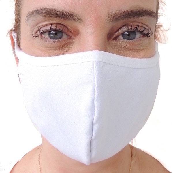 Máscara Tecido Algodão Dupla Camada Adulto Tamanho U - DI Magali - Dental Access