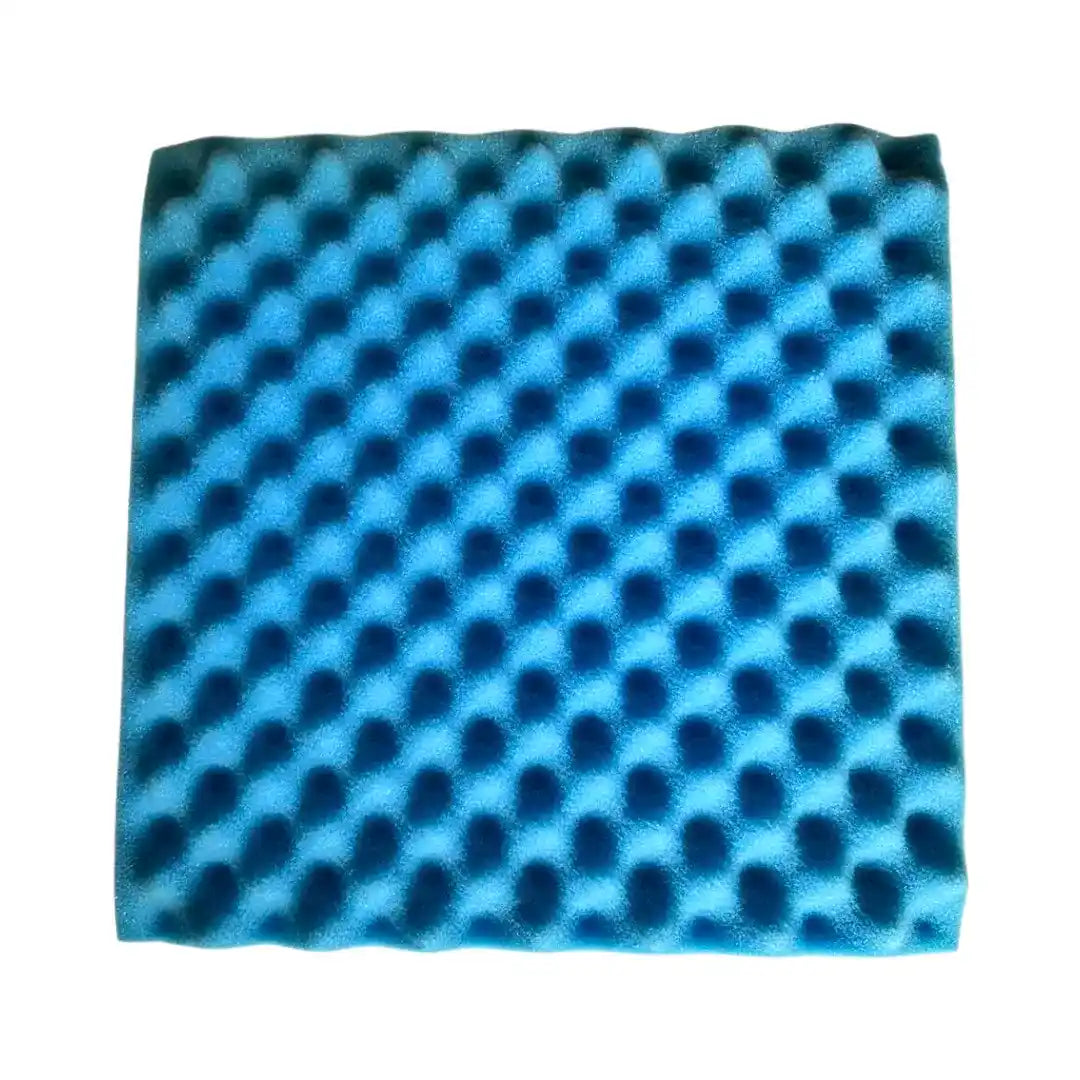 Almofada Quadrada Caixa-de-Ovo em Espuma Azul - Dilepé - Dental Access