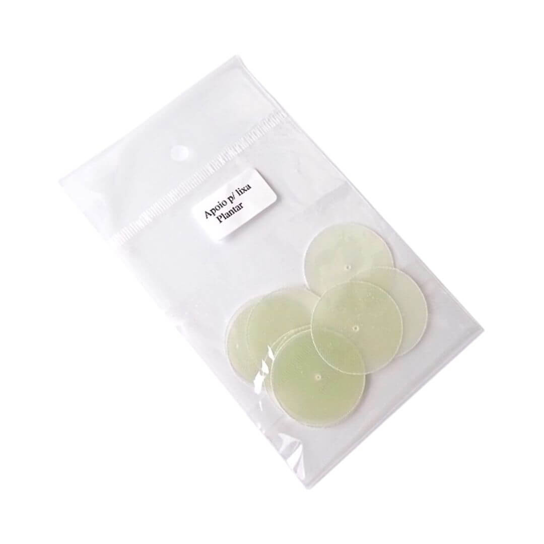 Apoio para Lixa Plantar Podologia 10UN - Dental Access