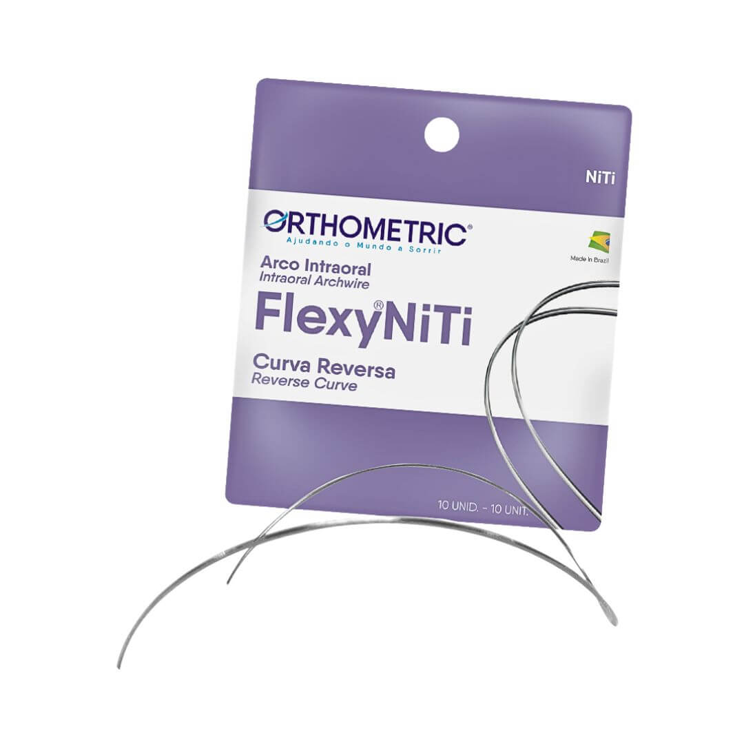 Arco Flexy Niti Curva Reversa Redondo Orthometric