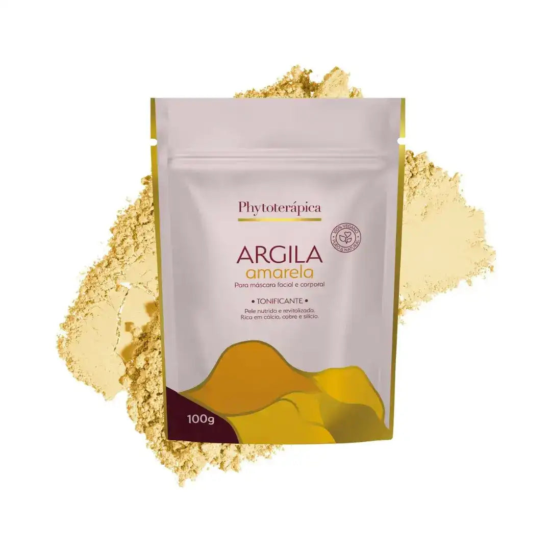 Argila para Máscara Facial e Corporal 100g - Phytoterápica