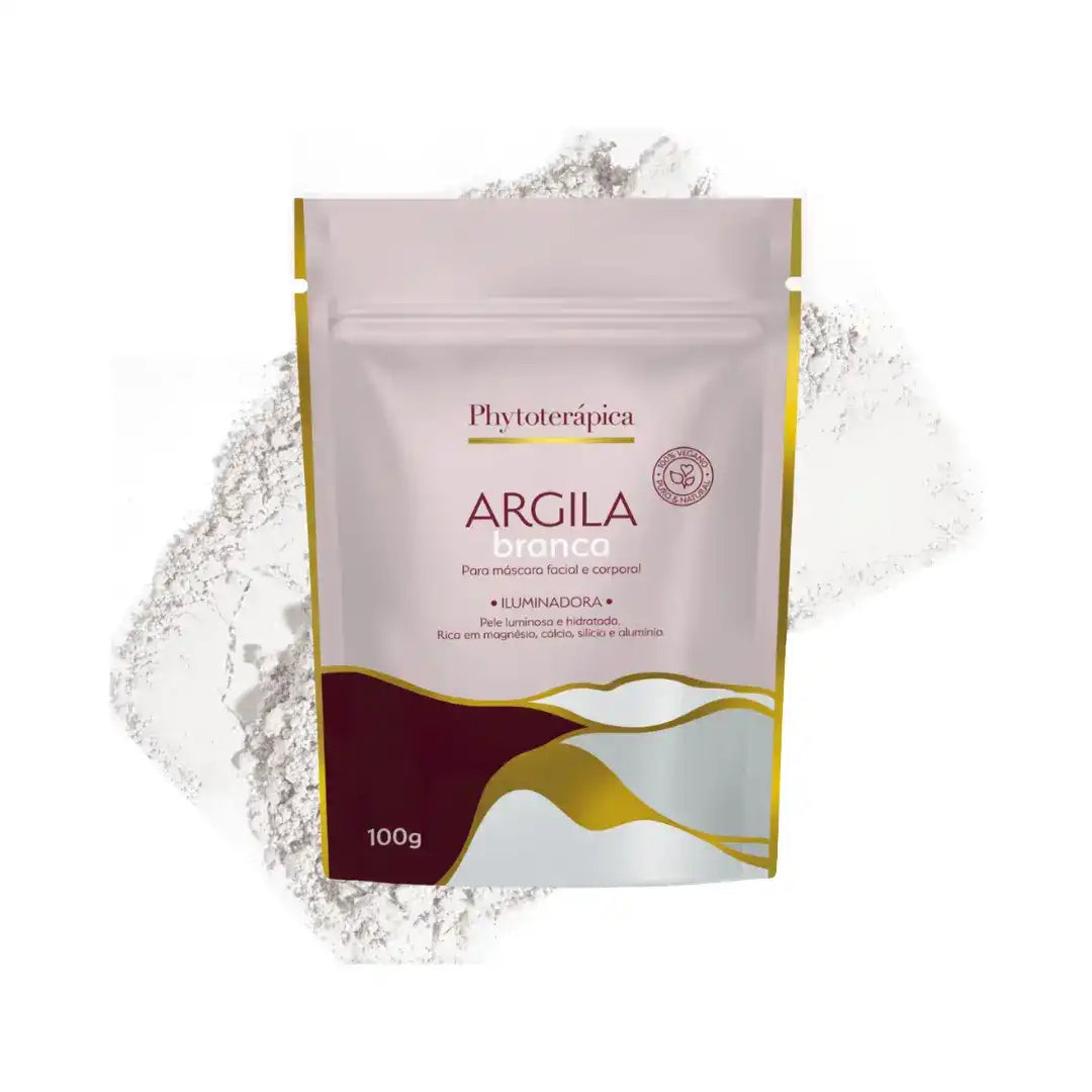 Argila para Máscara Facial e Corporal 100g - Phytoterápica