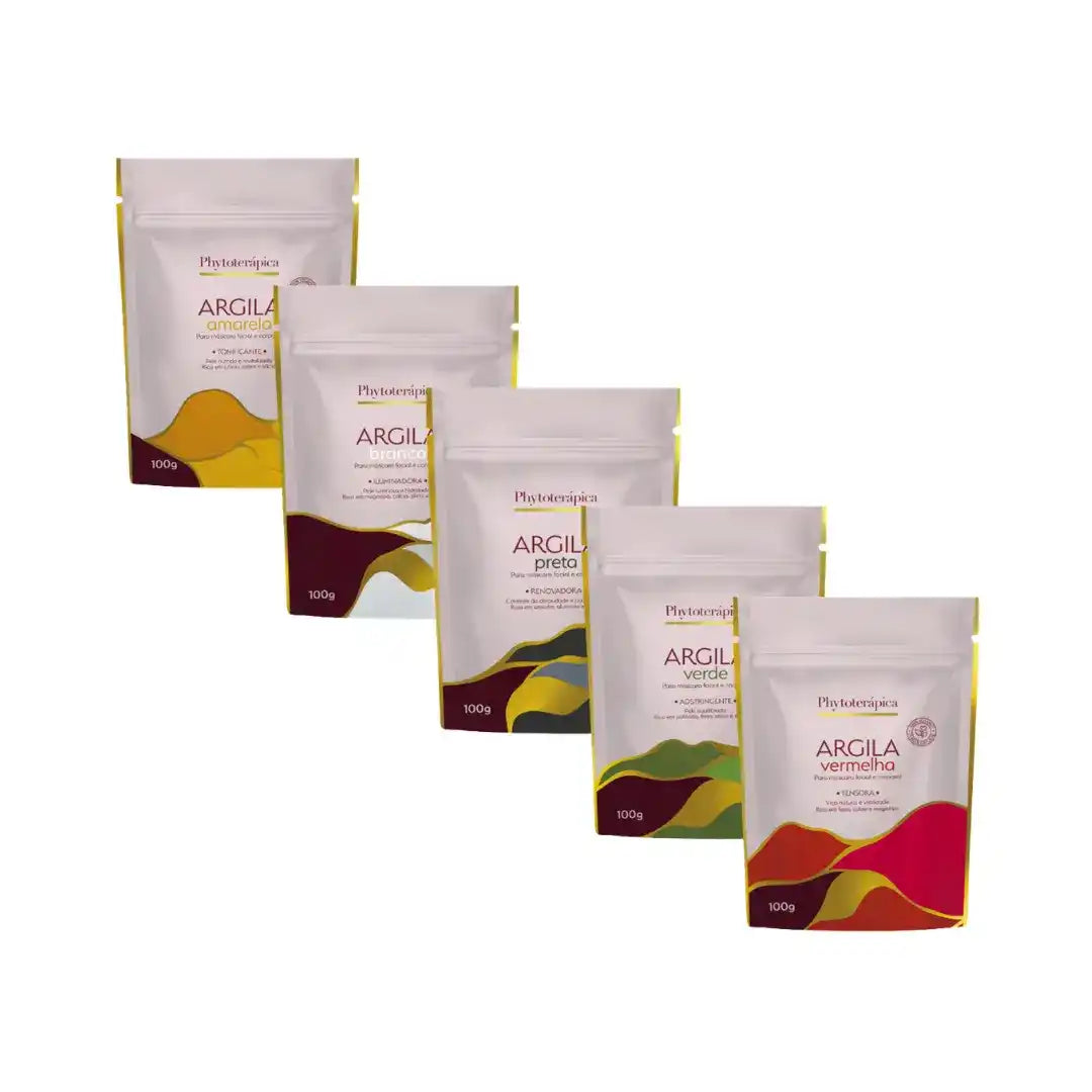 Argila para Máscara Facial e Corporal 100g - Phytoterápica