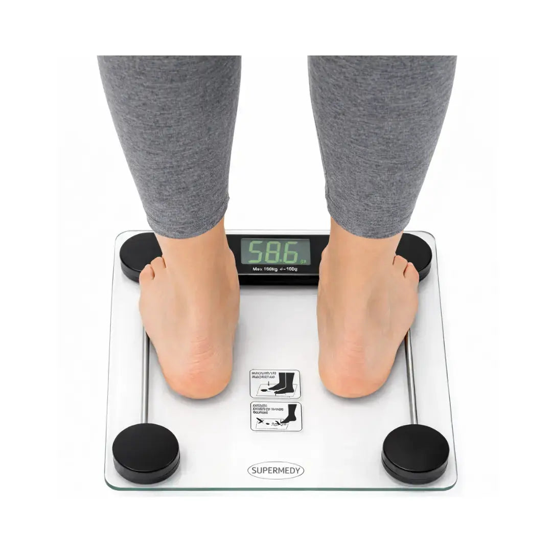 Balança Digital Glass 180kg - Supermedy