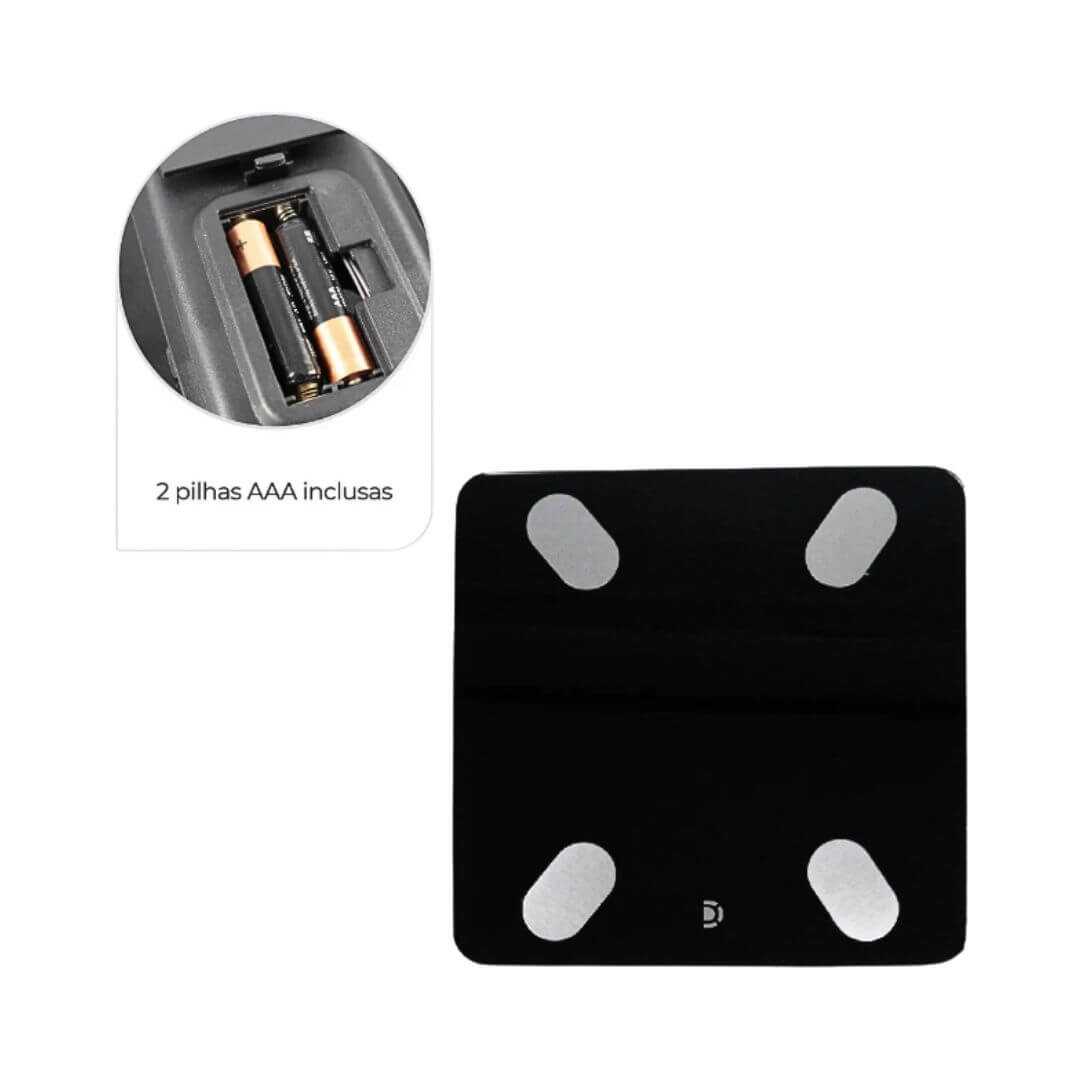 Balança de Bioimpedância Alta Precisão até 180 Kg - Dellamed