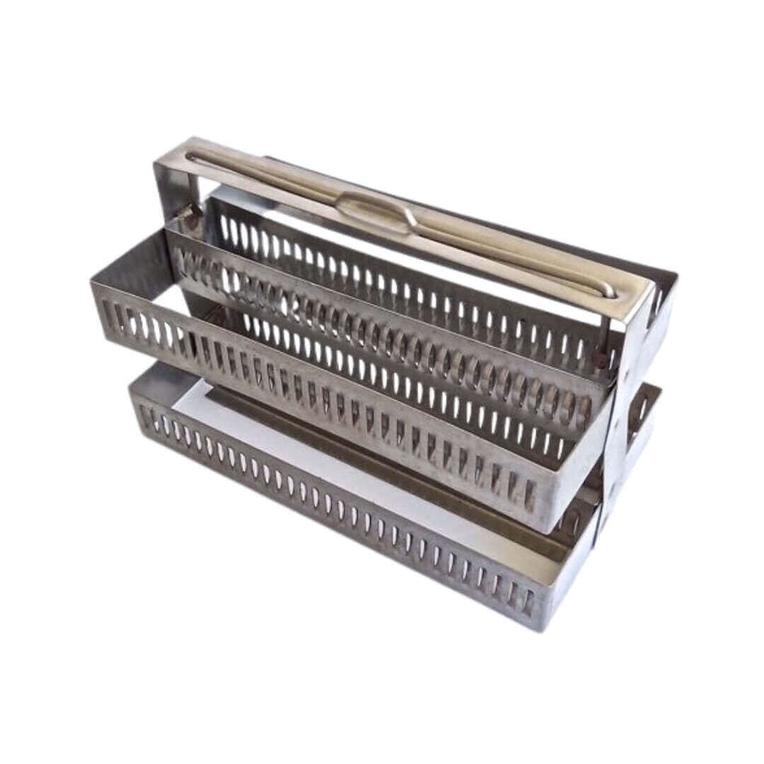 Berço de Aço Inox para Coloração - Global Trade - Dental Access