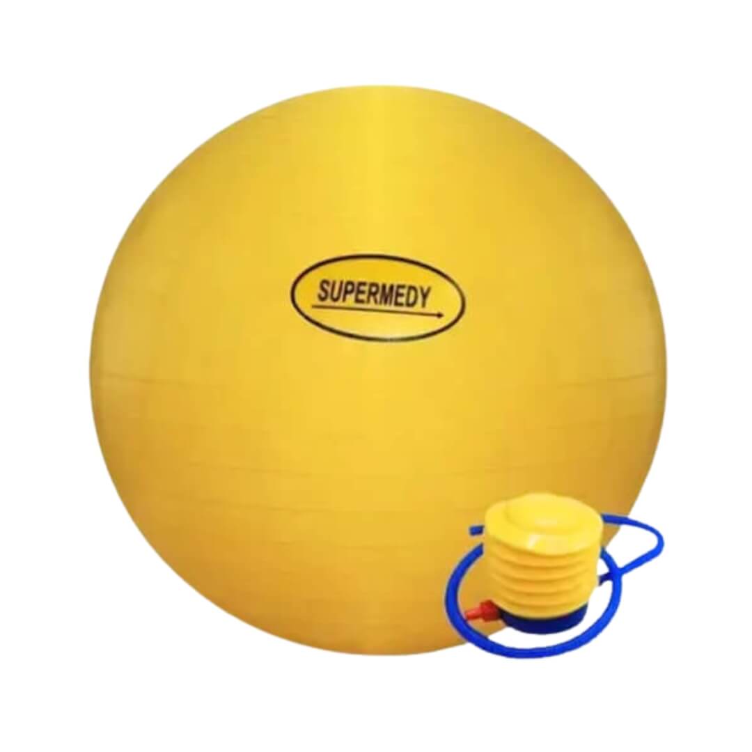 Bola para Ginástica com Bomba de Inflar - Supermedy - Dental Access