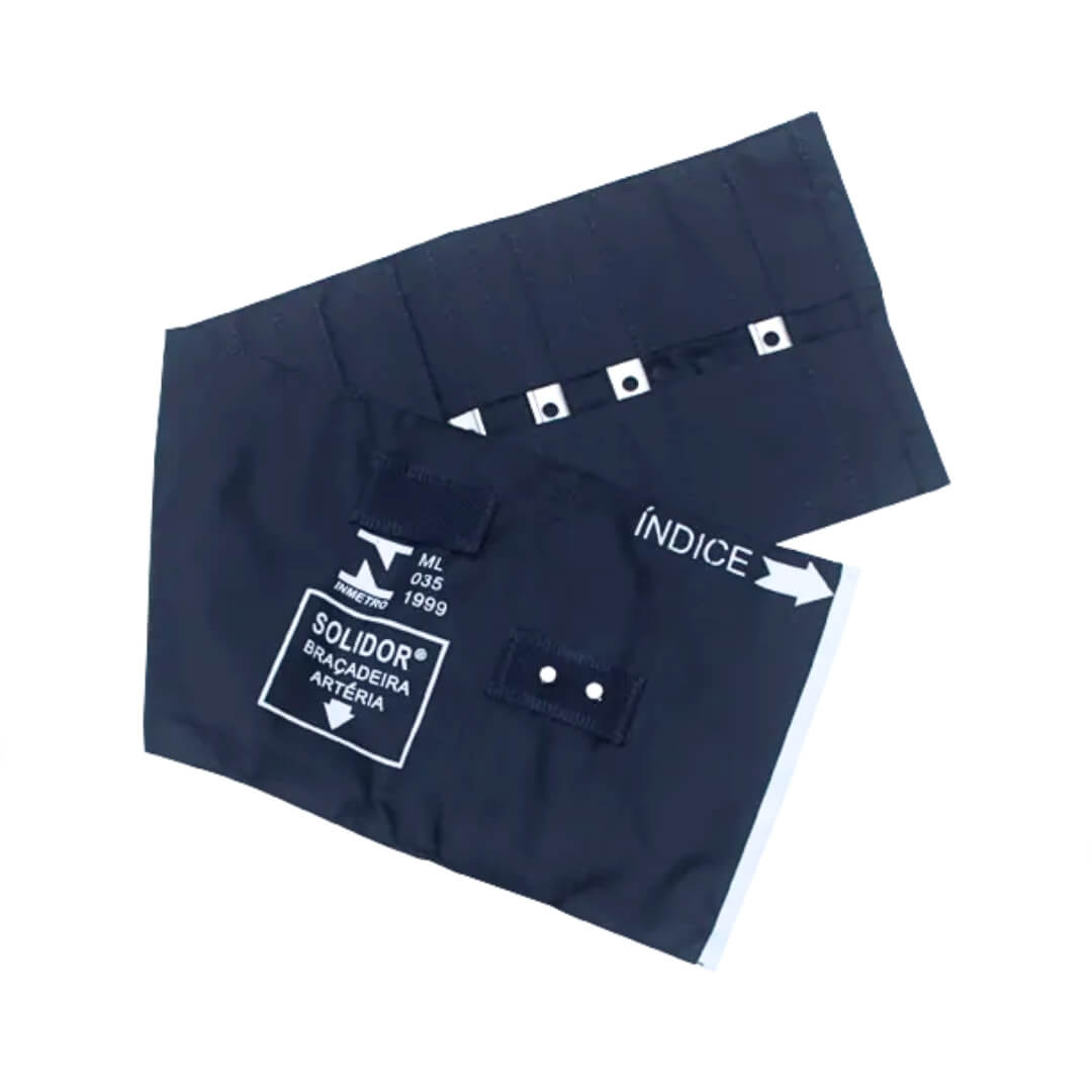 Braçadeira para Aparelho de Pressão Metal - Solidor