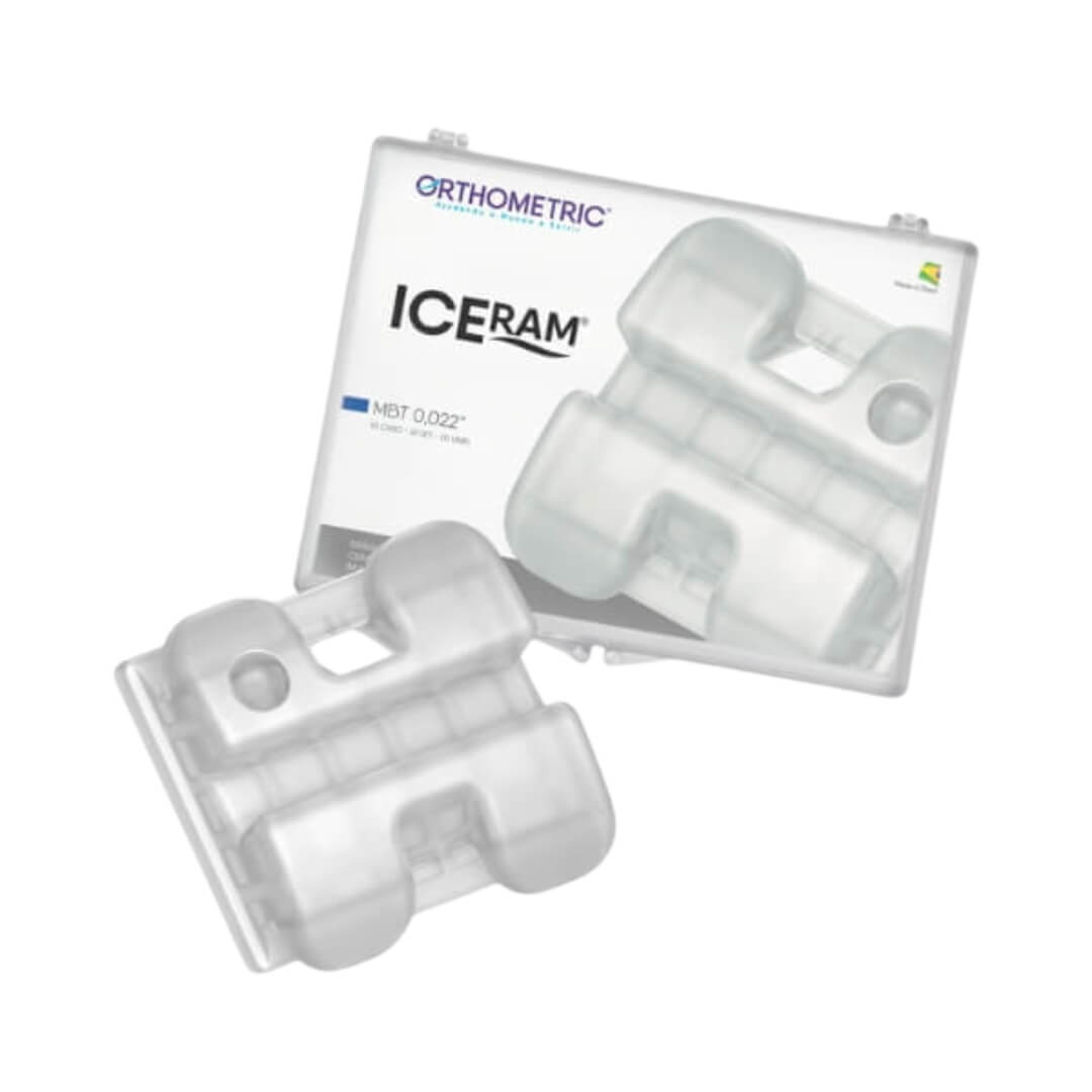 Bráquete Cerâmico Iceram MBT 0,022'' 1 Caso - Orthometric