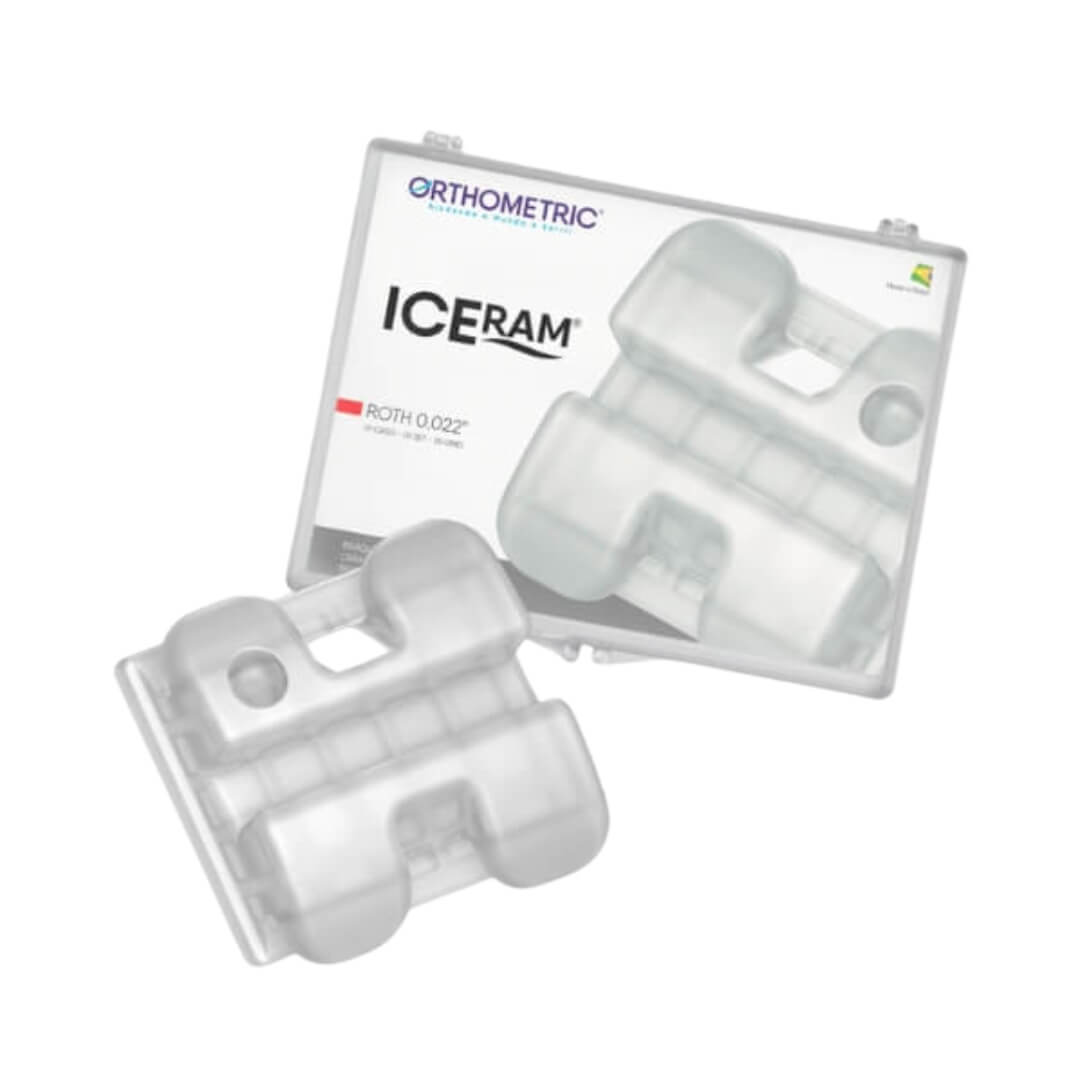 Bráquete Cerâmico Iceram Roth 0,022'' 1 Caso - Orthometric