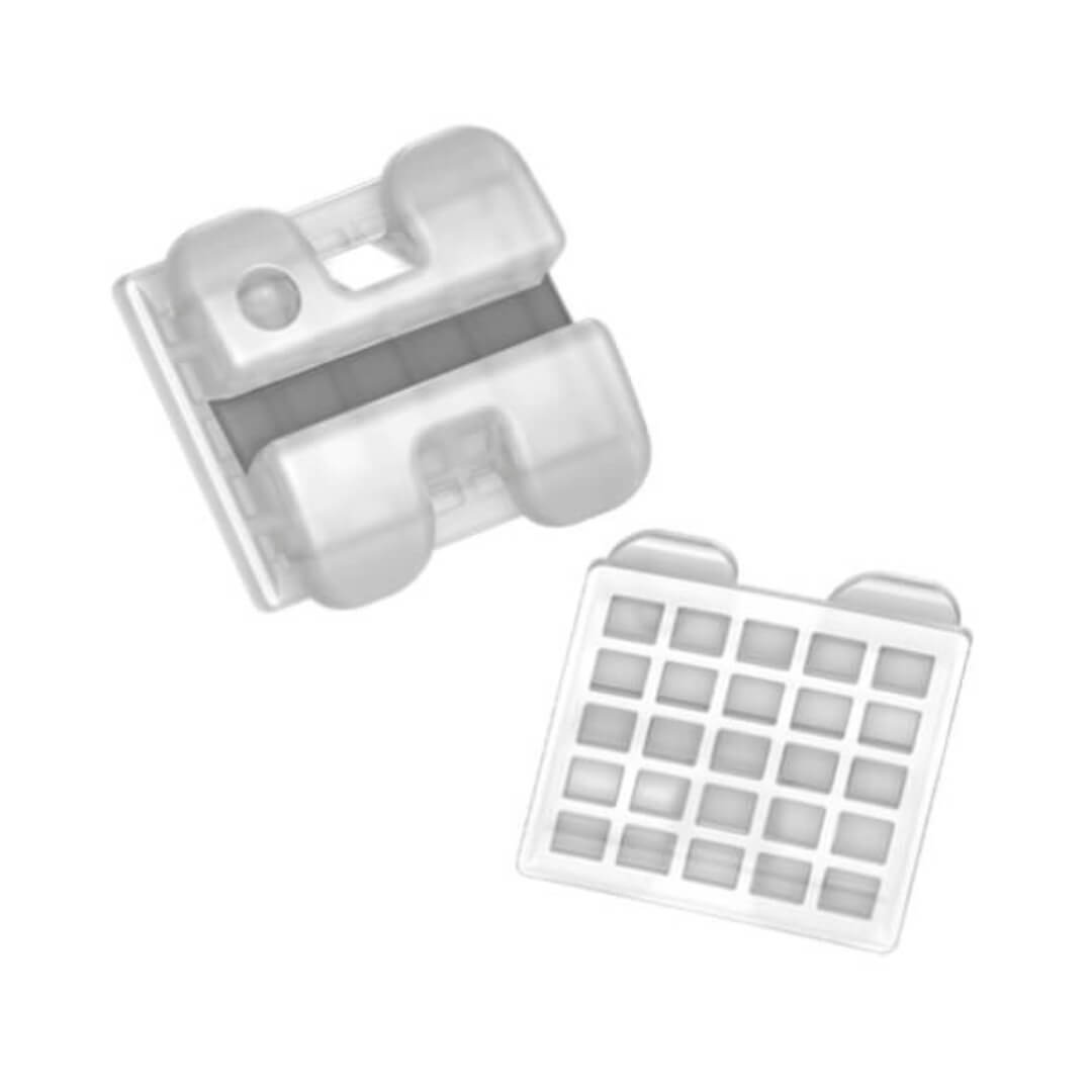 Bráquete Cerâmico Iceram Roth 0,022'' Slot de Metal 1 Caso - Orthometric