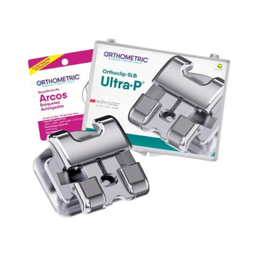 Bráquete Metal SLB Ultra-P Roth 0.022 + Sequência de Fios - Orthometric