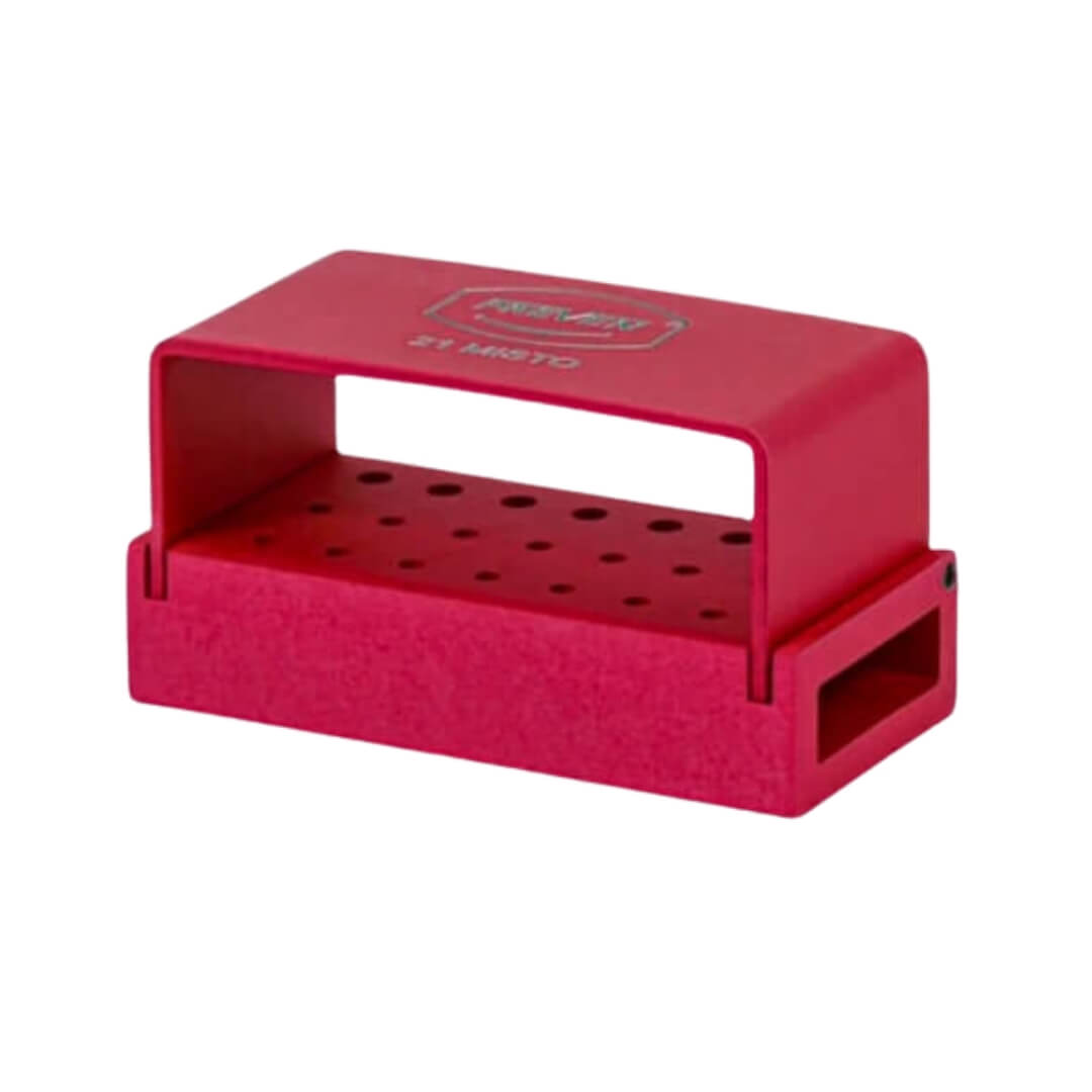 Broqueiro Alumínio 21 Furos Misto - Preven - Dental Access