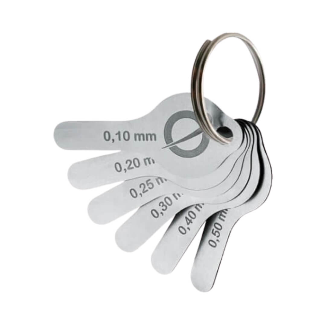 Calibrador de Espaço Interproximal 6 Lâminas - Orthometric - Dental Access