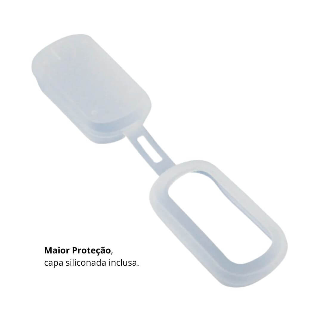 Oxímetro Digital Led Dedo Portátil Alta Precisão - Dellamed