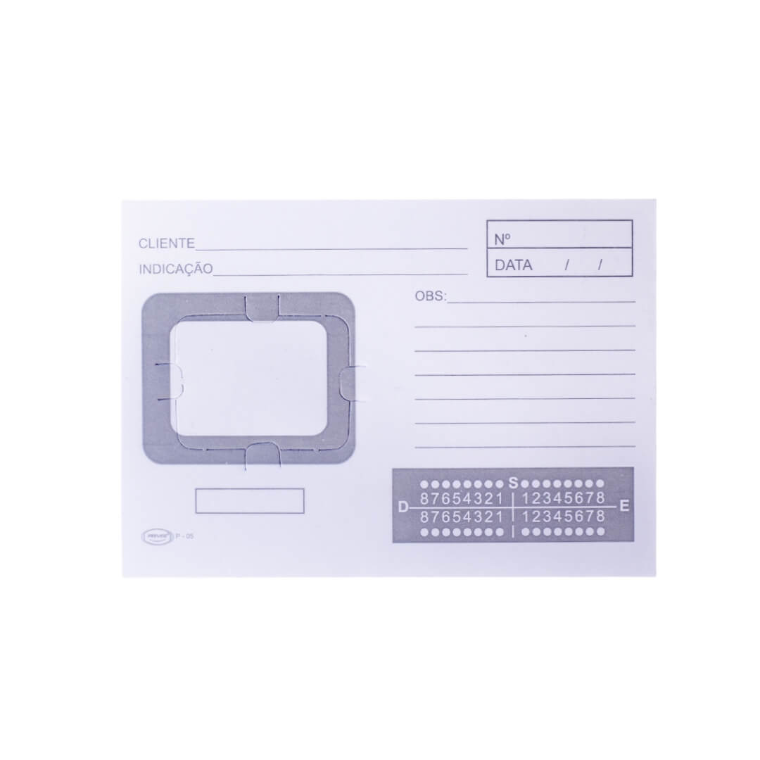 Cartão para Raio X - Preven - Dental Access