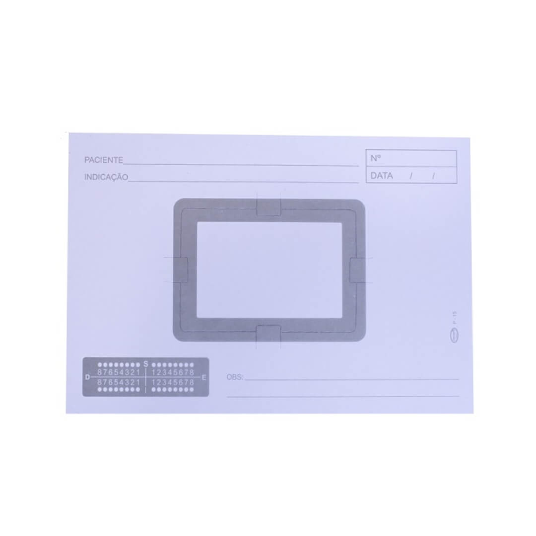 Cartão para Raio X Oclusal com 25un (P-15) - Preven - Dental Access