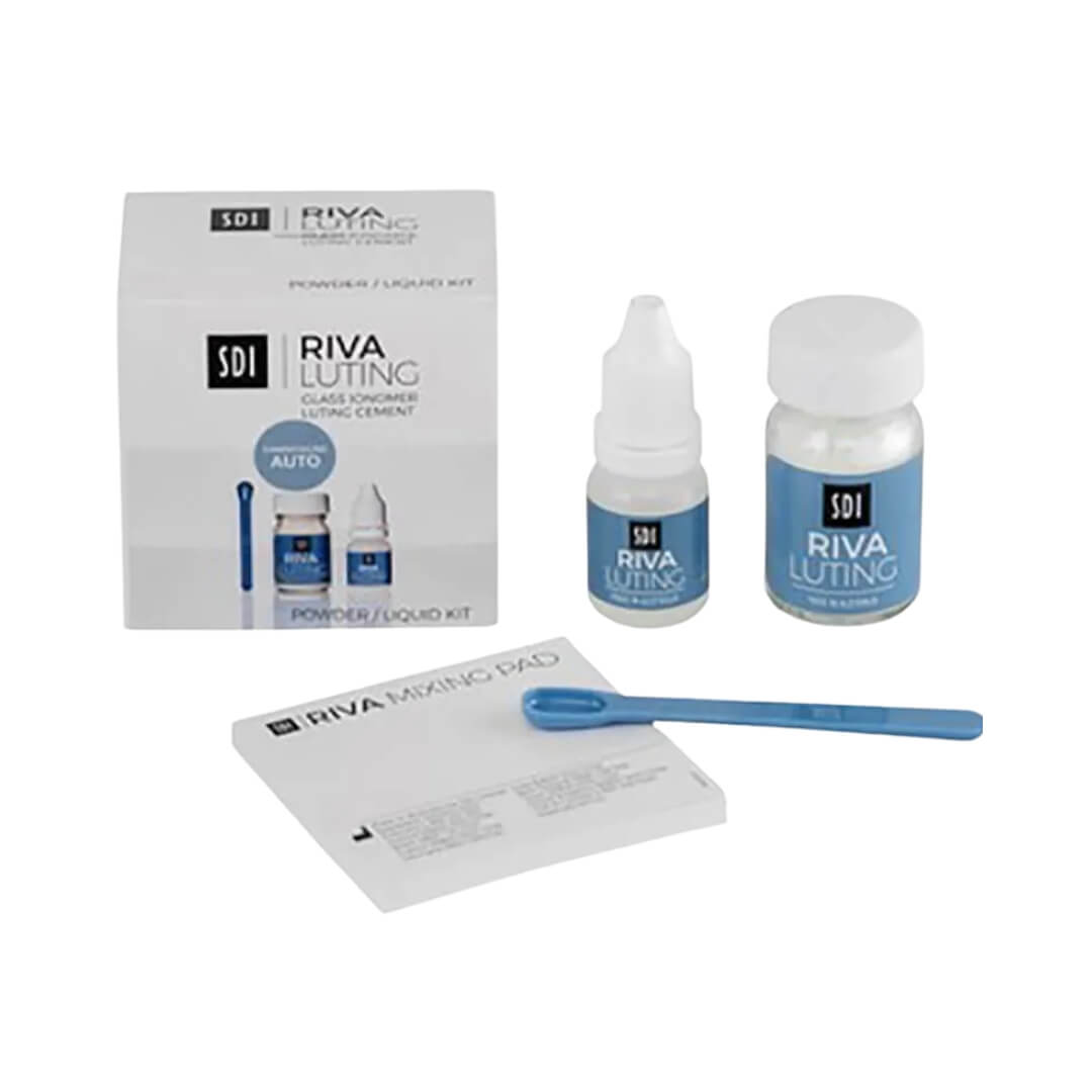 Cimento De Ionômero De Vidro Riva Luting Kit Pó/Líq - SDI