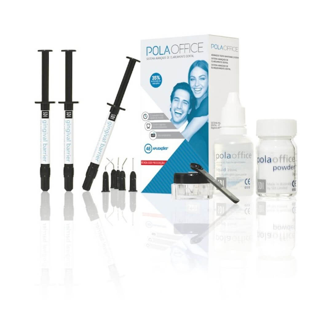 Clareador Pola Office 35% Kit 48 Aplicações - SDI