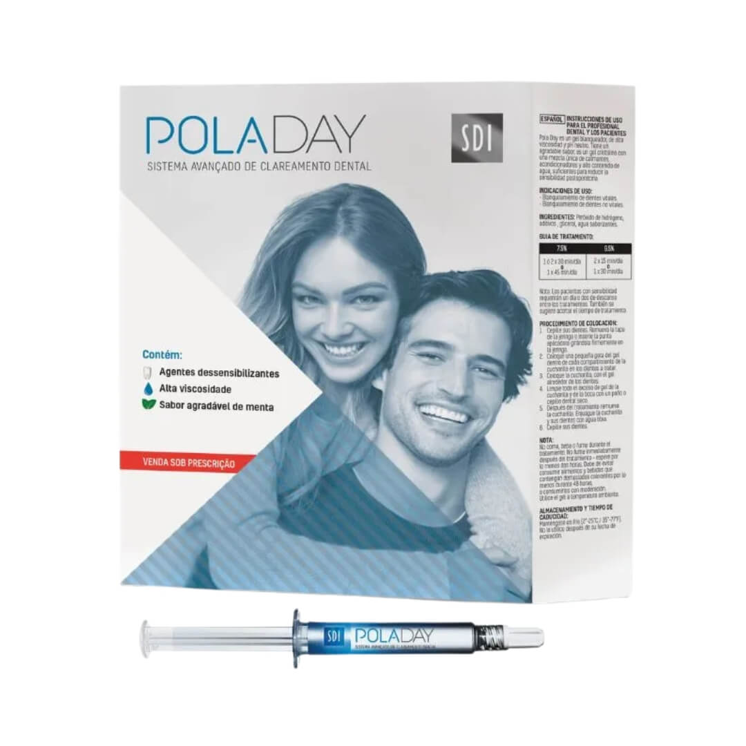 Clareador Poladay Kit (4 x 3g) - SDI