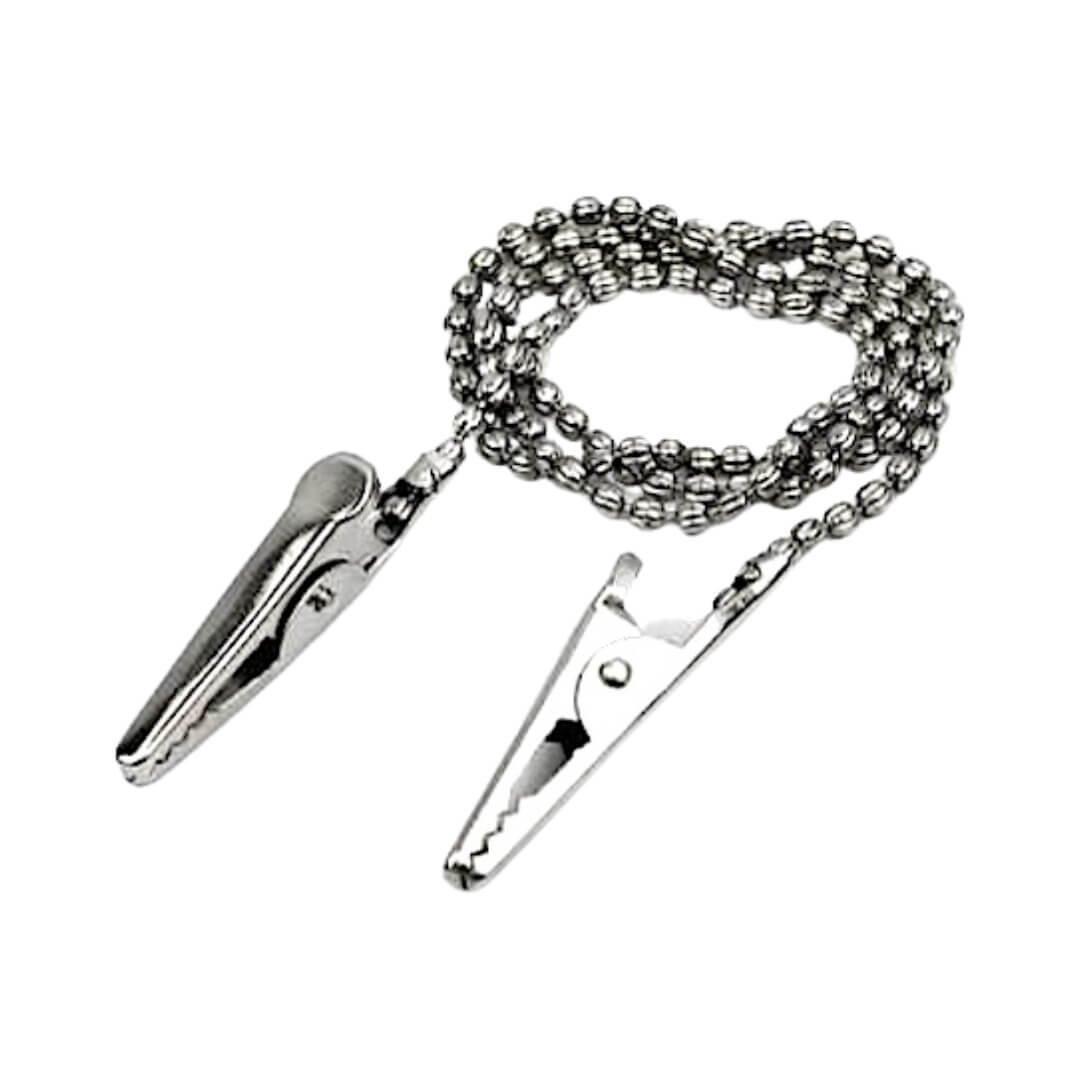 Clips Prendedor de Babador Metal Jacaré - Golgran | Dental Access