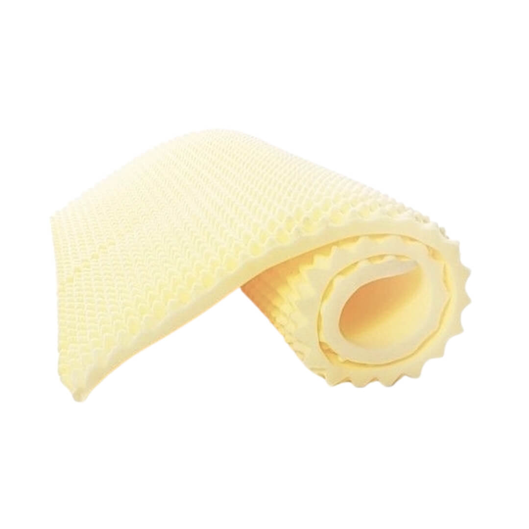 Colchonete Espuma Caixa de Ovo Solteiro D33 Amarelo -Natural