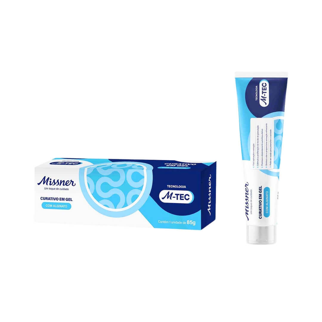 Curativo em gel com Alginato M-Tec 85g - Missner - Dental Access