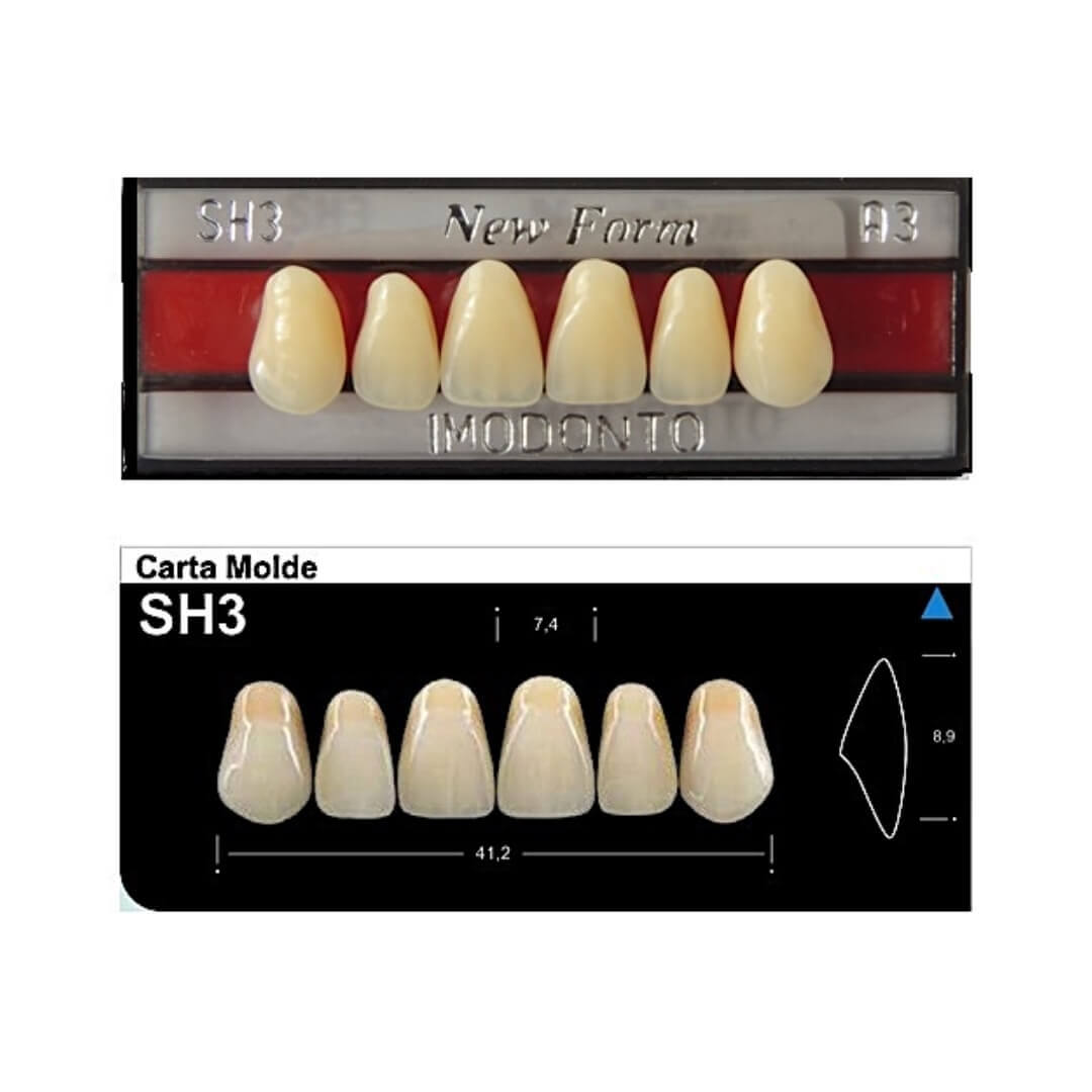 Dente New Form Anterior SH3 Superior - Imodonto - Dental Access