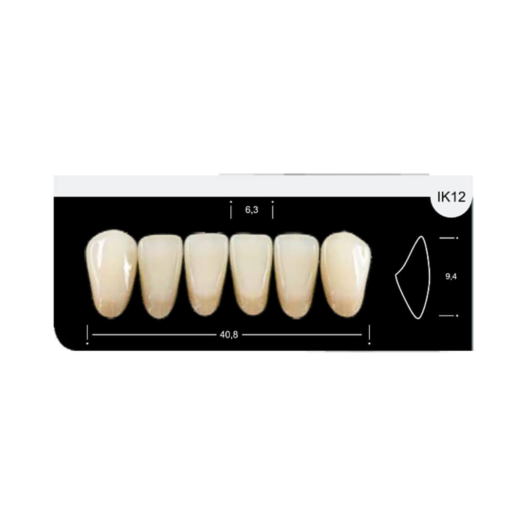 Dente Platinum Tri03 Camadas Anterior IK12 Inferior-Imodonto